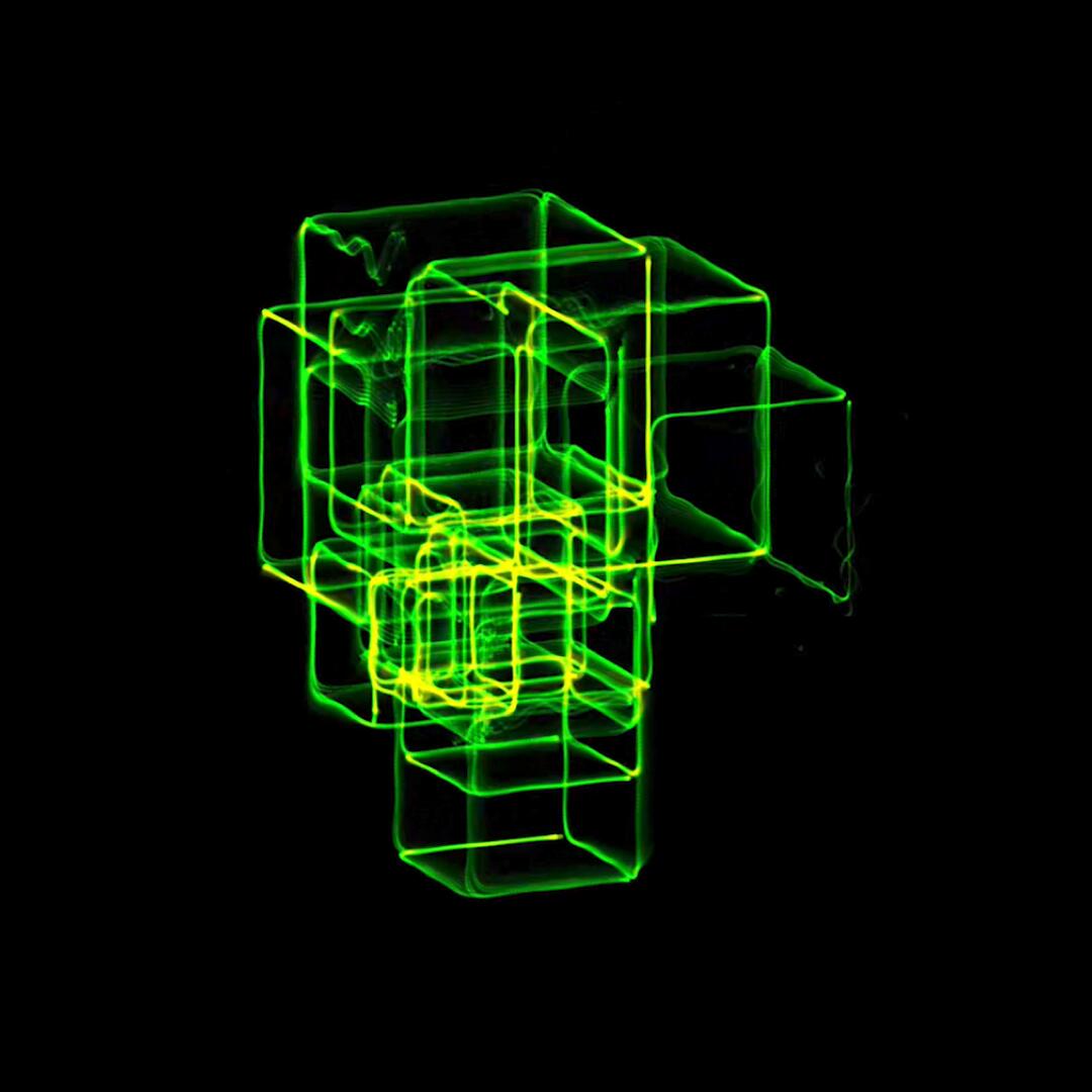 CryptoCubes 1950 by Bard Ionson